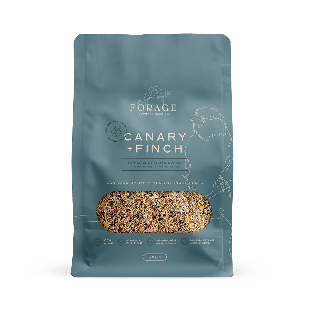 Forage Gourmet Canary & Finch 500g (Excl. TAS & WA)