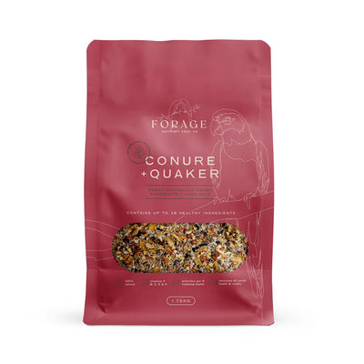 Forage Gourmet Conure & Quaker 1.75kg (Excl. TAS & WA)