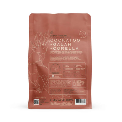 Forage Gourmet Galah, Corella & Cockatoo 500g (Excl. TAS & WA)