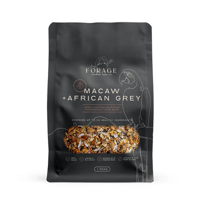 Forage Gourmet Macaw & African Grey 1.75kg (Excl. TAS & WA)