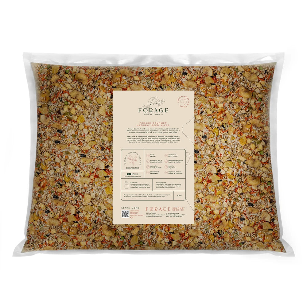 Forage Gourmet Small Parrot Light 5kg (Excl. TAS & WA)