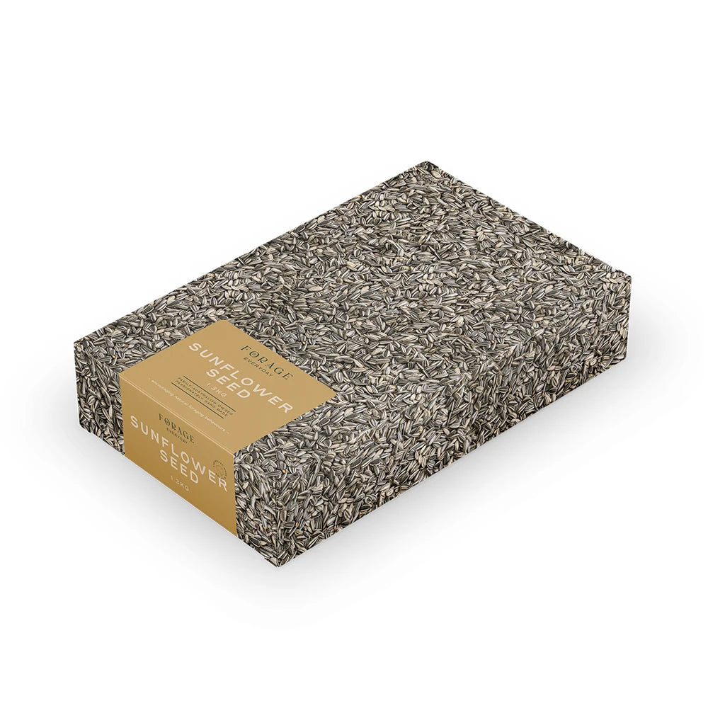 Forage Grey Stripe Sunflower 1.3kg (Excl. TAS & WA) from Forage Gourmet Seed