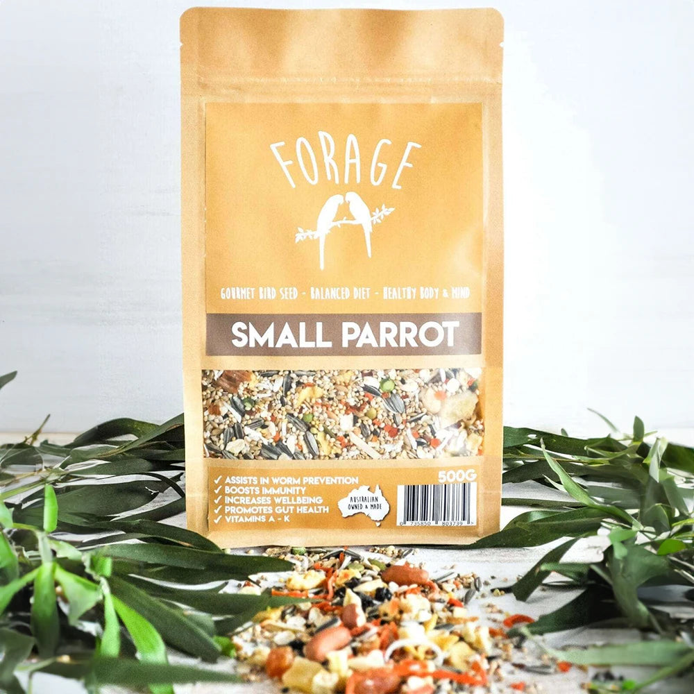 Forage Small Parrot Mix 500g (Excl. TAS & WA) from Forage Gourmet Seed