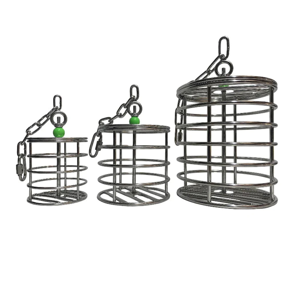 Foraging Container Buy Foraging Parrot Stainless Steel Foraging Bin Online | Get Flocked