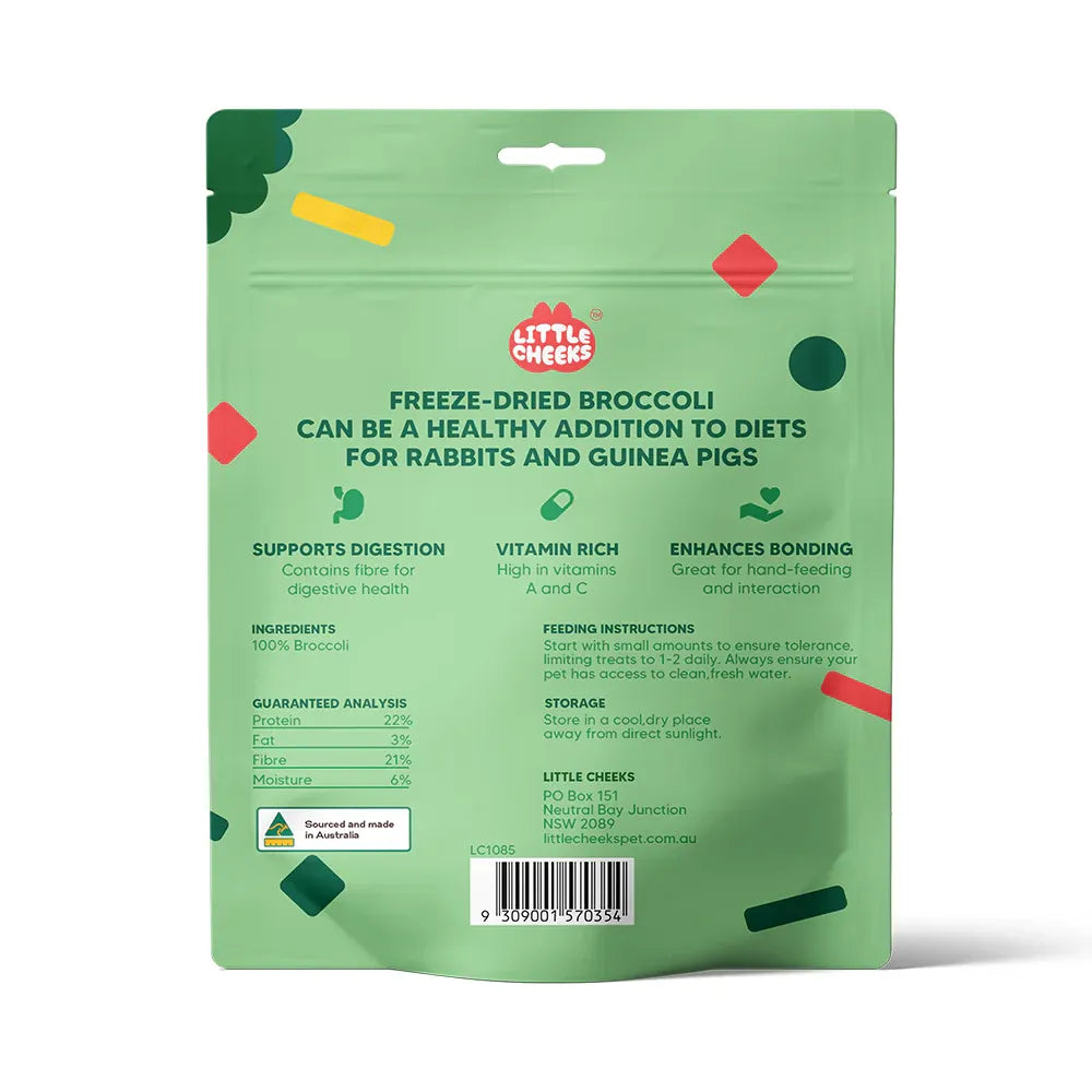 Little Cheeks Freeze-Dried Broccoli 10g