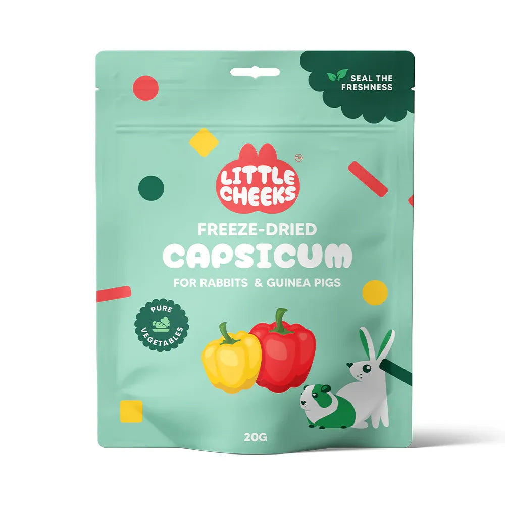 Little Cheeks Freeze-Dried Capsicum 20g