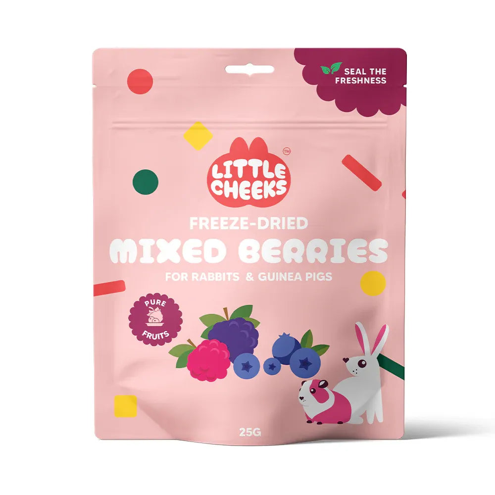 Little Cheeks Freeze-Dried Mixed Berries 25g