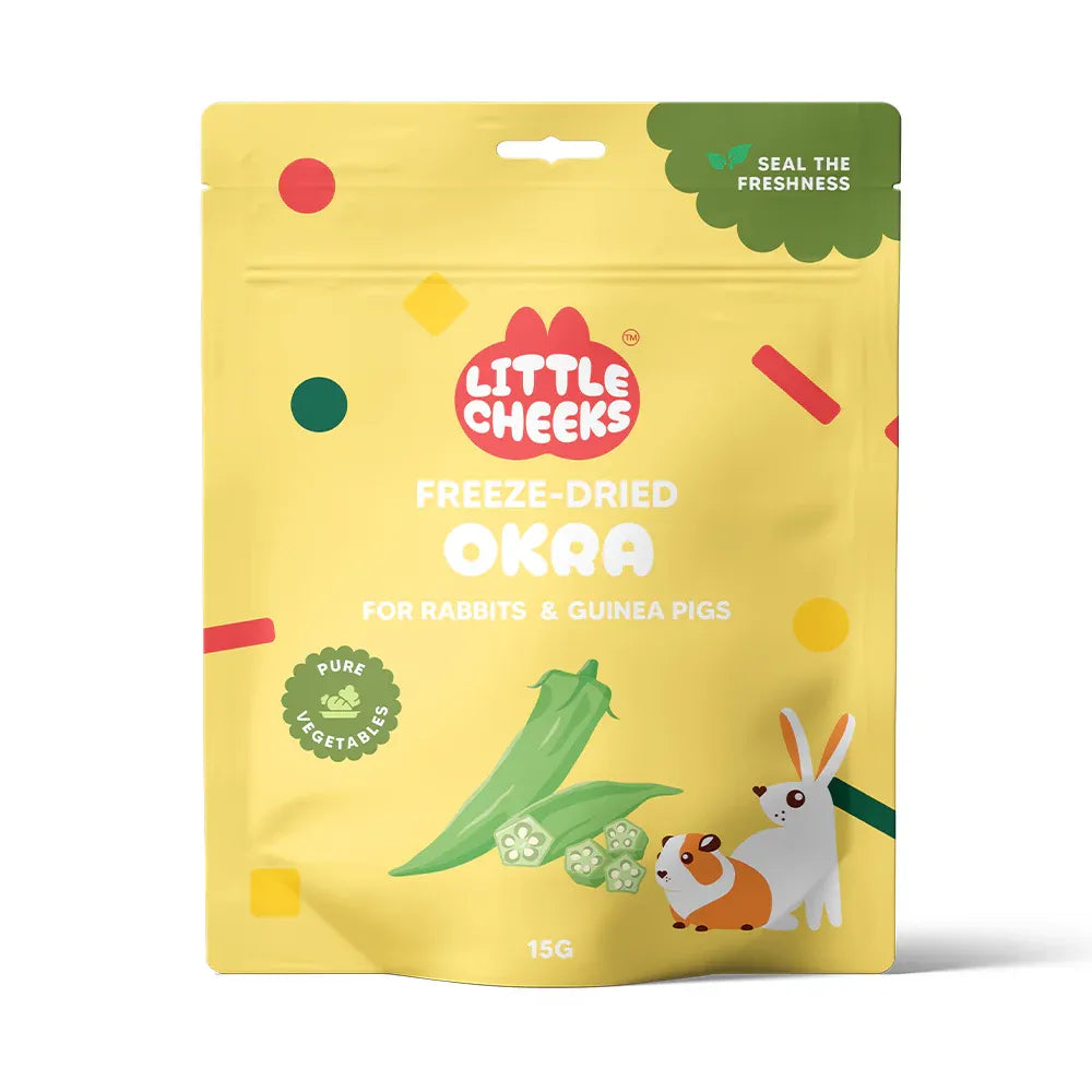 Little Cheeks Freeze-Dried Okra 15g