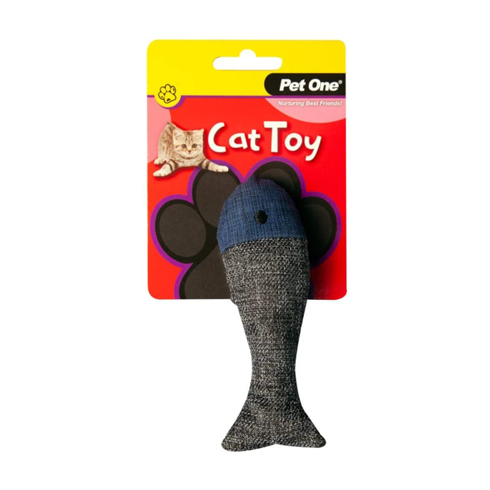 Pet One Fish Grey-Blue 13.5cm from Pet One