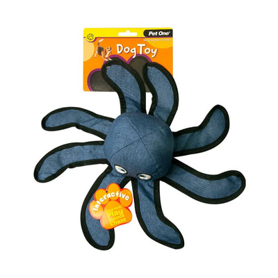 Pet One Interactive Octopus Blue 32cm from Pet One