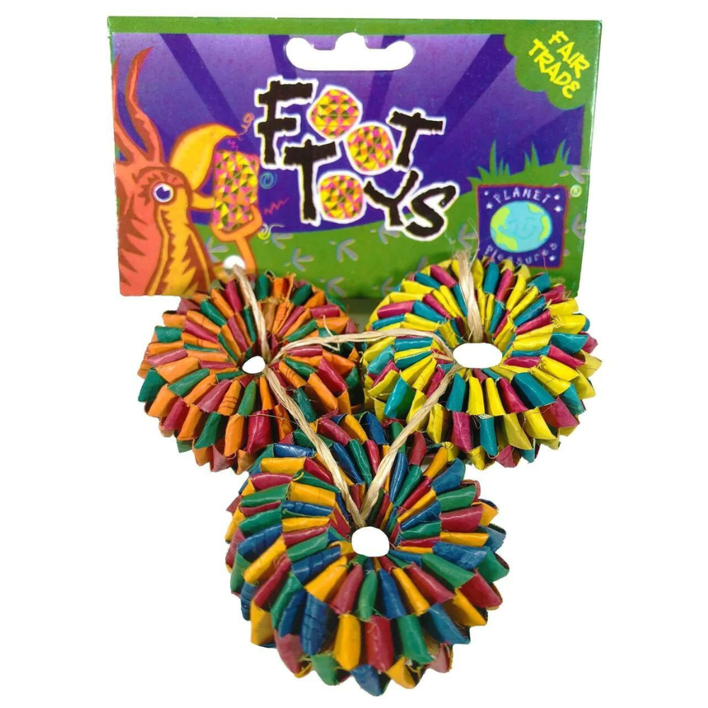 Planet Pleasures Tyre Foot Toy Small (3pk) from Planet Pleasures
