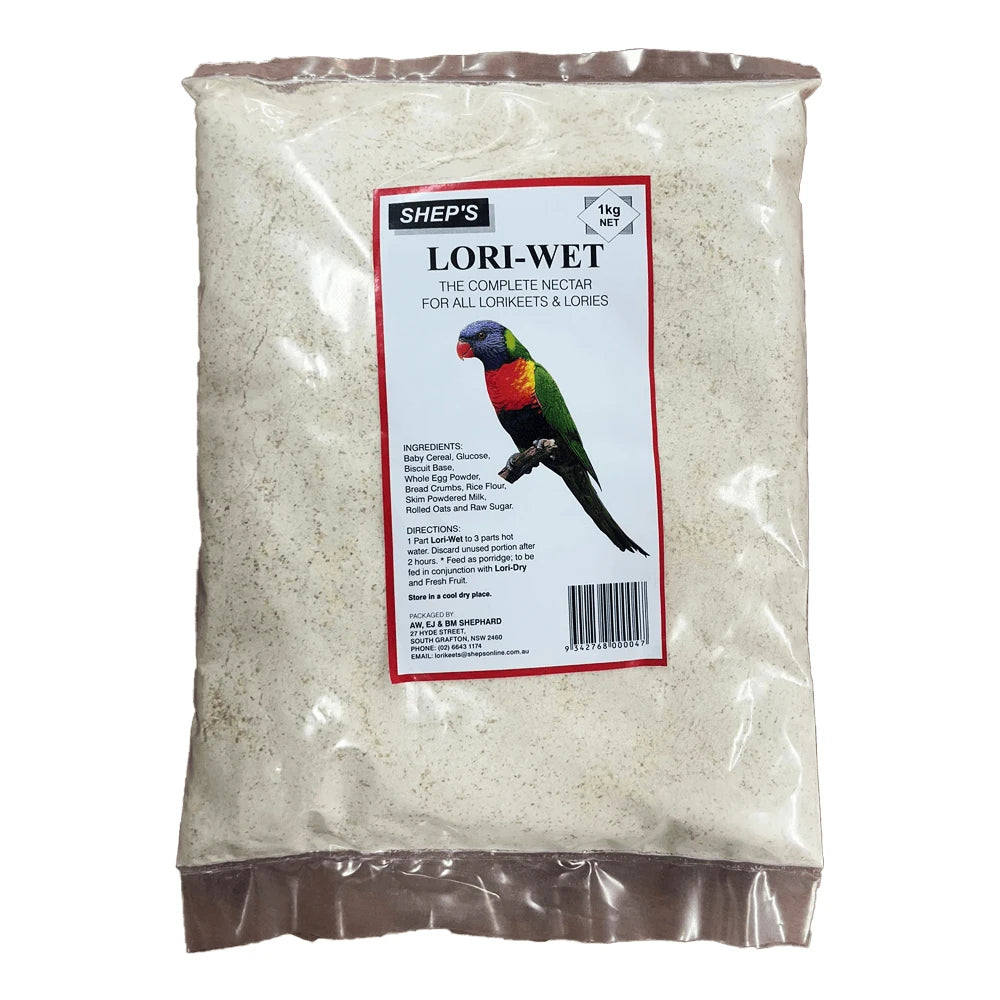 Shep's Lori-Wet Lorikeet Food from Shep's