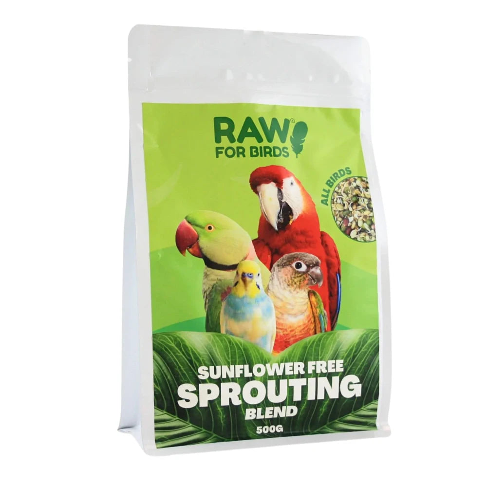 Sunflower Free Sprouting Blend 500g (Excl. TAS & WA) from Raw For Birds