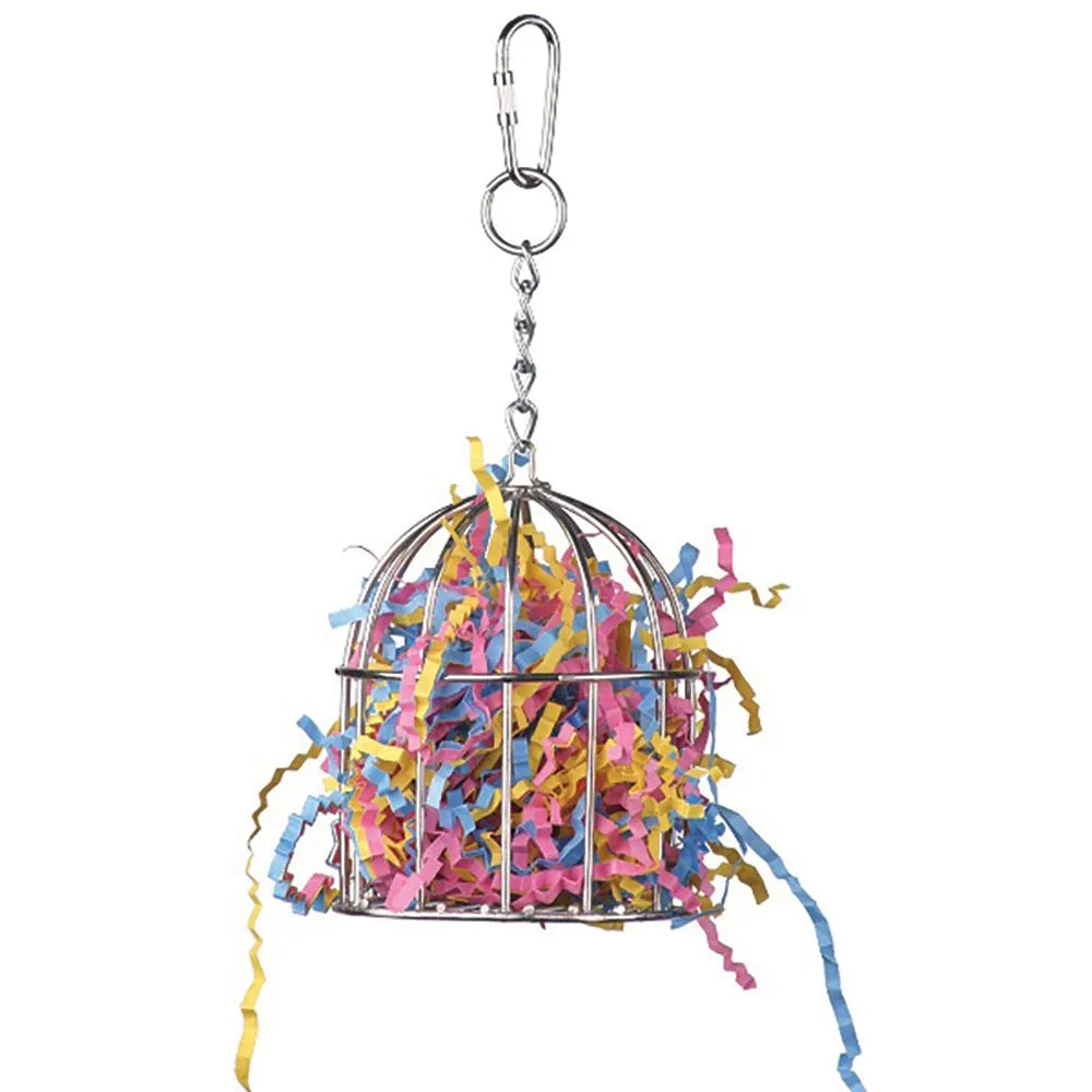Super Bird Creations Stainless Steel Mini Foraging Cage | Get Flocked