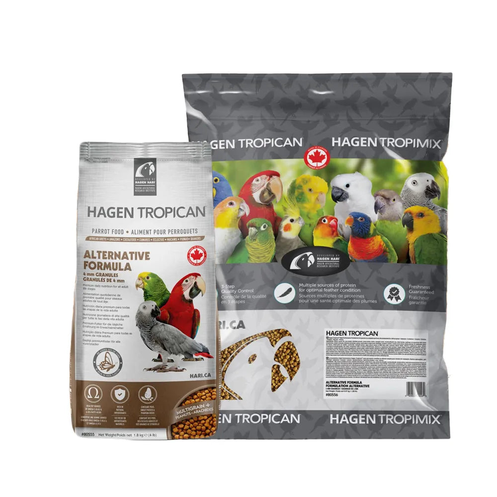 Tropican Alternative Formula Parrot Granules (4mm)