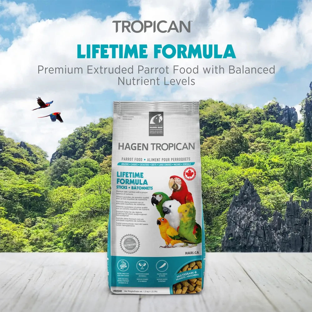 Tropican Lifetime Parrot Sticks