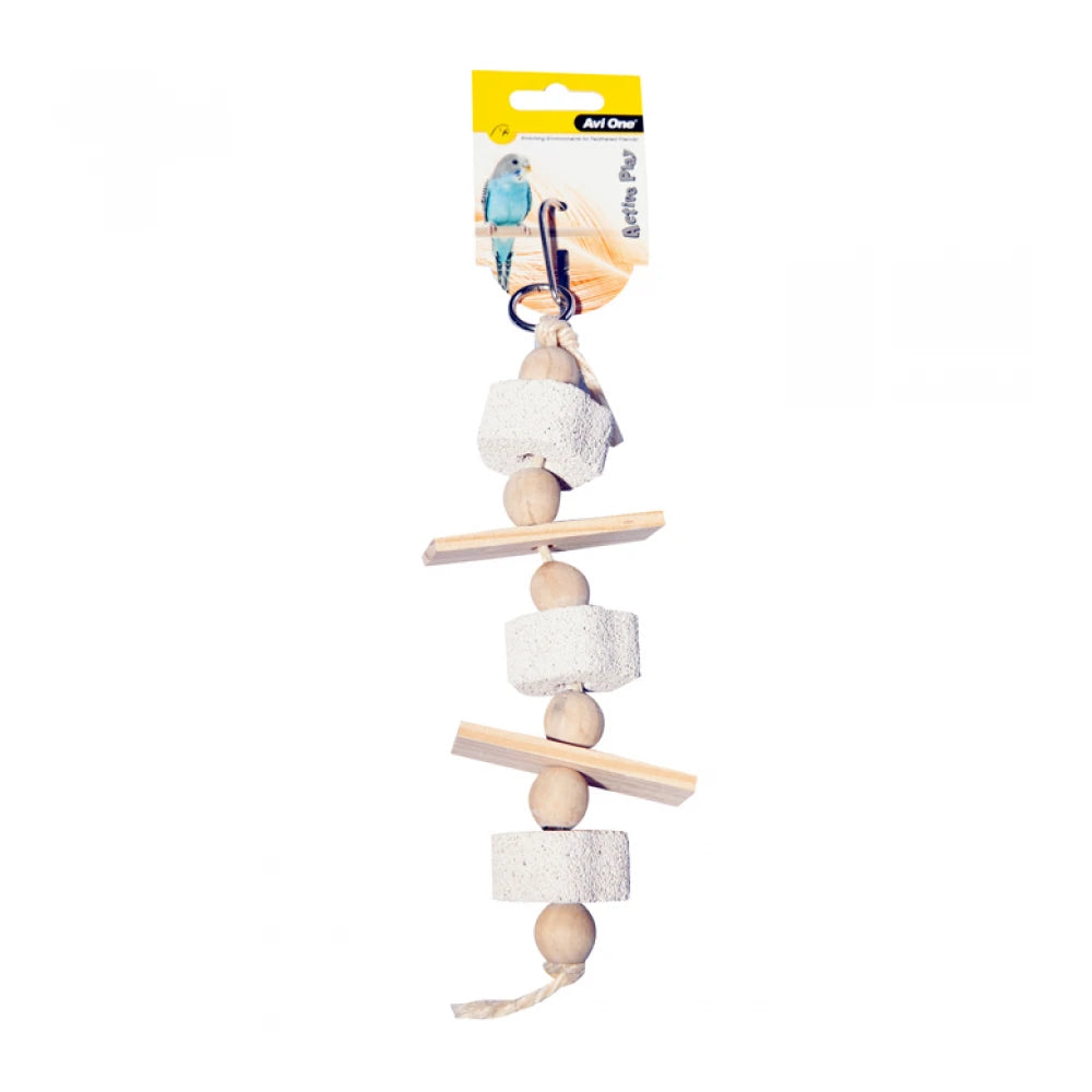 Wooden Blocks and Pumice with Rope from Avi One