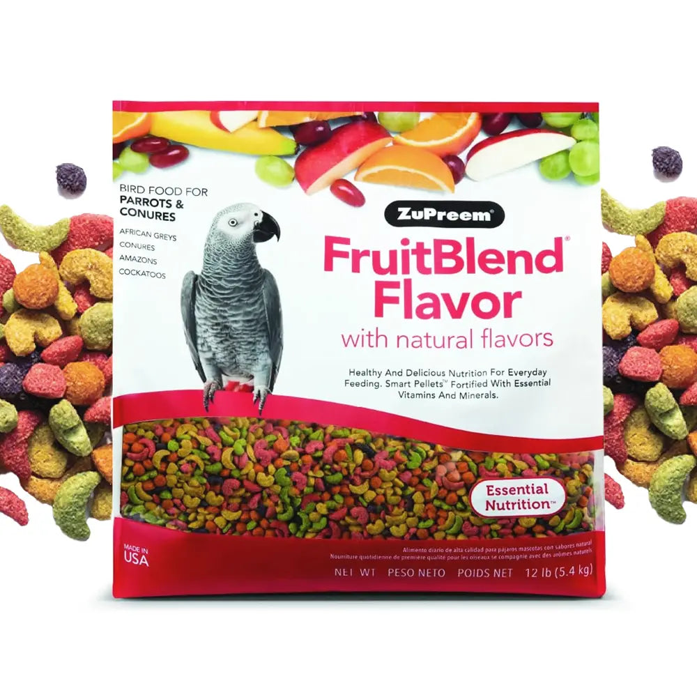 Zupreem FruitBlend Parrots & Conures 5.4kg from ZuPreem