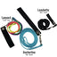 Avian Fashions Leash for FeatherWear FlightSuit showing the Main View