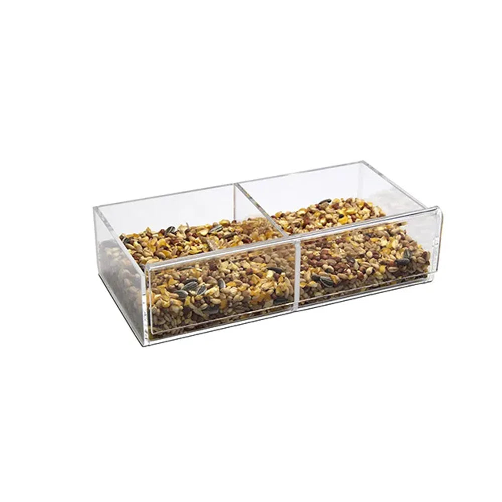 Bainbridge Mess Free Bird Beeder Tray Insert for Small showing the Inside View
