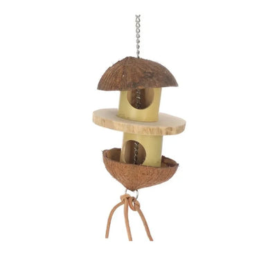 Coco Cabana Bamboo Lantern showing the front view