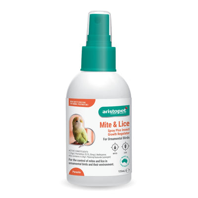 Aristopet Mite and Lice Spray Plus Insect Growth Regulator from Aristopet