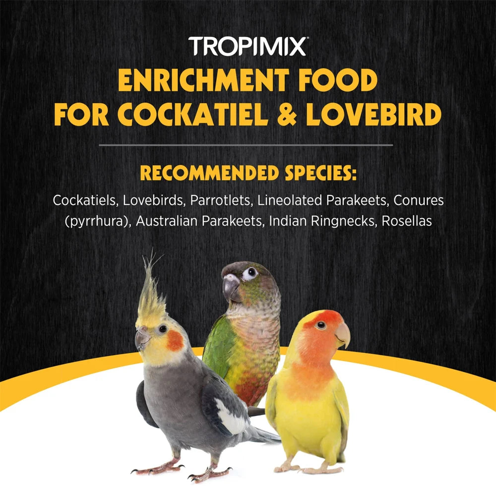 Hari Hagen Tropimix for Cockatiels and Lovebirds showing the main picture