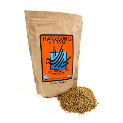 Harrison's Bird Foods High Potency Fine in 454g showing the Front View