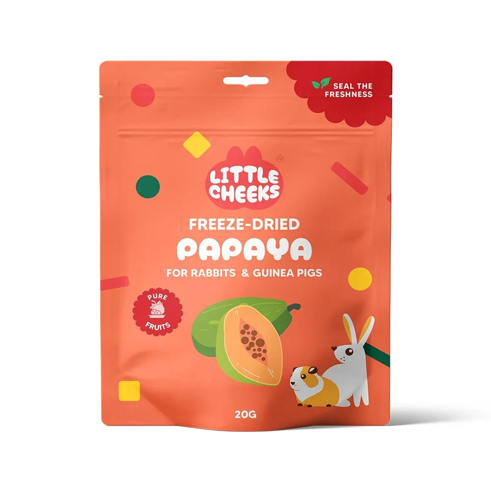 Little Cheeks Freeze-Dried Papaya in 20g showing the Main View