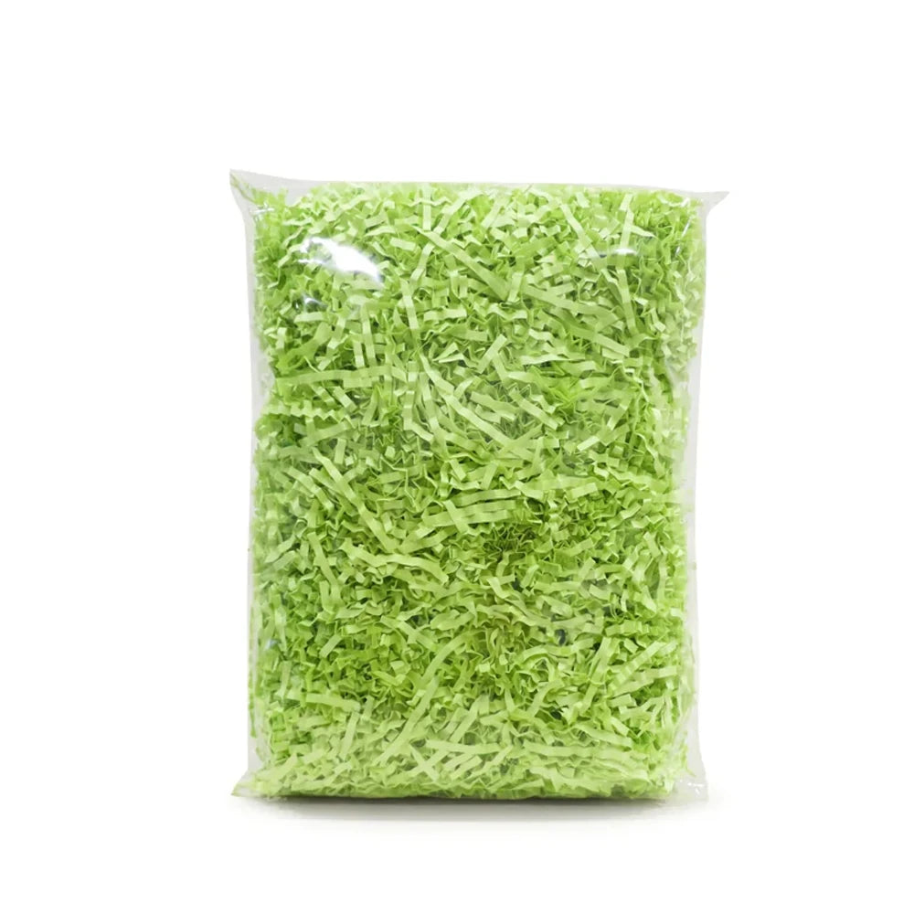 Mighty Bird Crinkle Paper Melon Green in 100g showing the front view