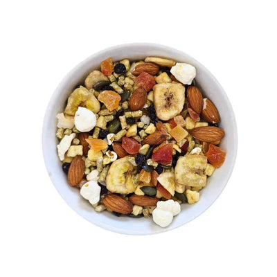 Parrot Deli Party Mix with Pellets showing the Interior View