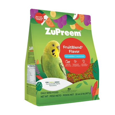 ZuPreem FruitBlend Flavour Pellets for Small Birds in 907g showing the Main View