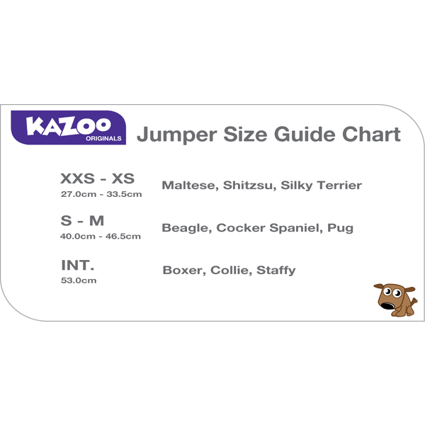 Kazoo Funky Jumper Thin Stripe from Kazoo Pet Co