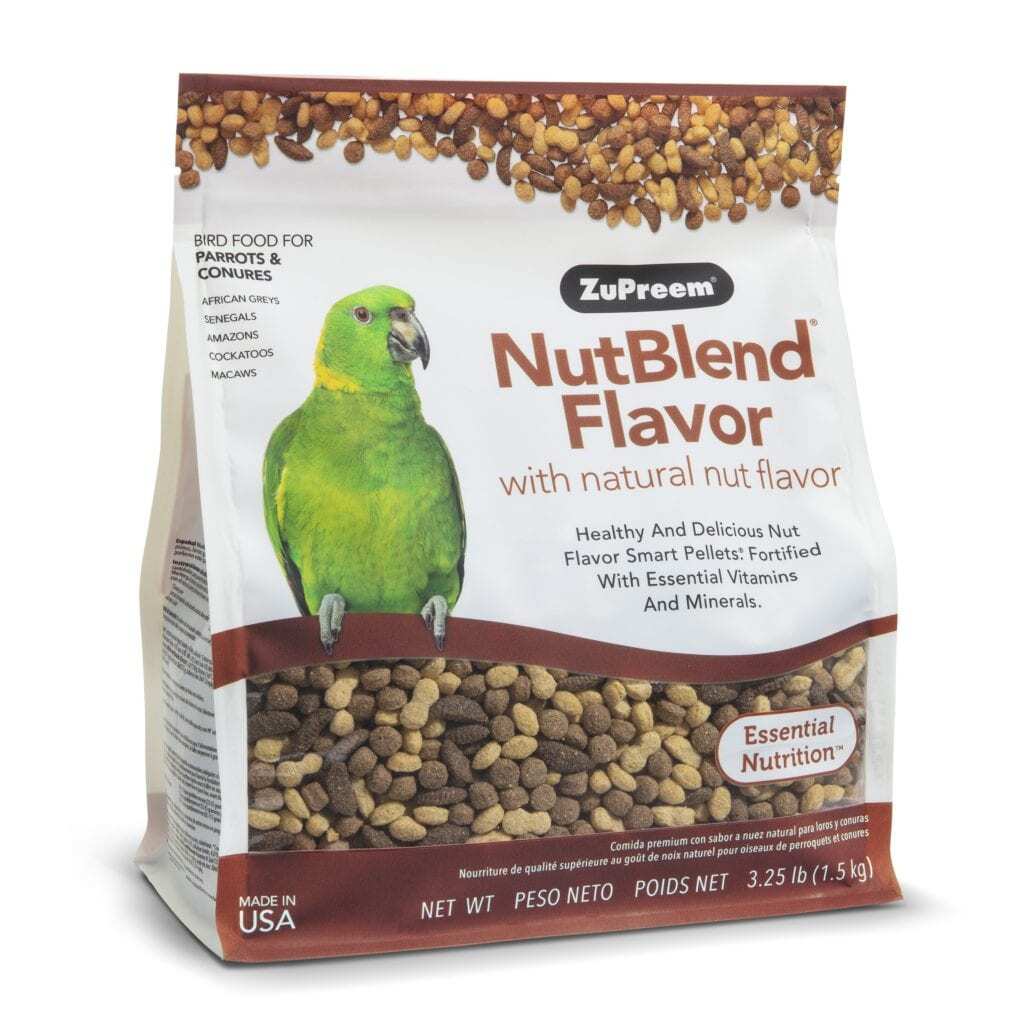 ZuPreem NutBlend Parrots & Conures 1.5kg from ZuPreem