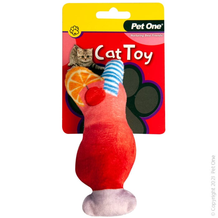 Pet One Plush Meowjito Red 14cm from Pet One