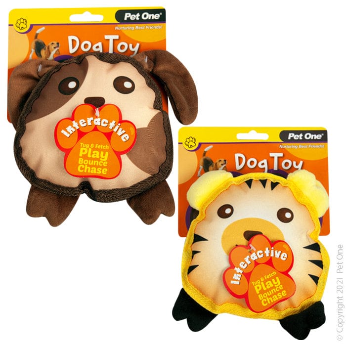 Pet One Interactive Squeaky Assorted 19cm from Pet One
