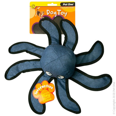 Pet One Interactive Octopus Blue 32cm from Pet One