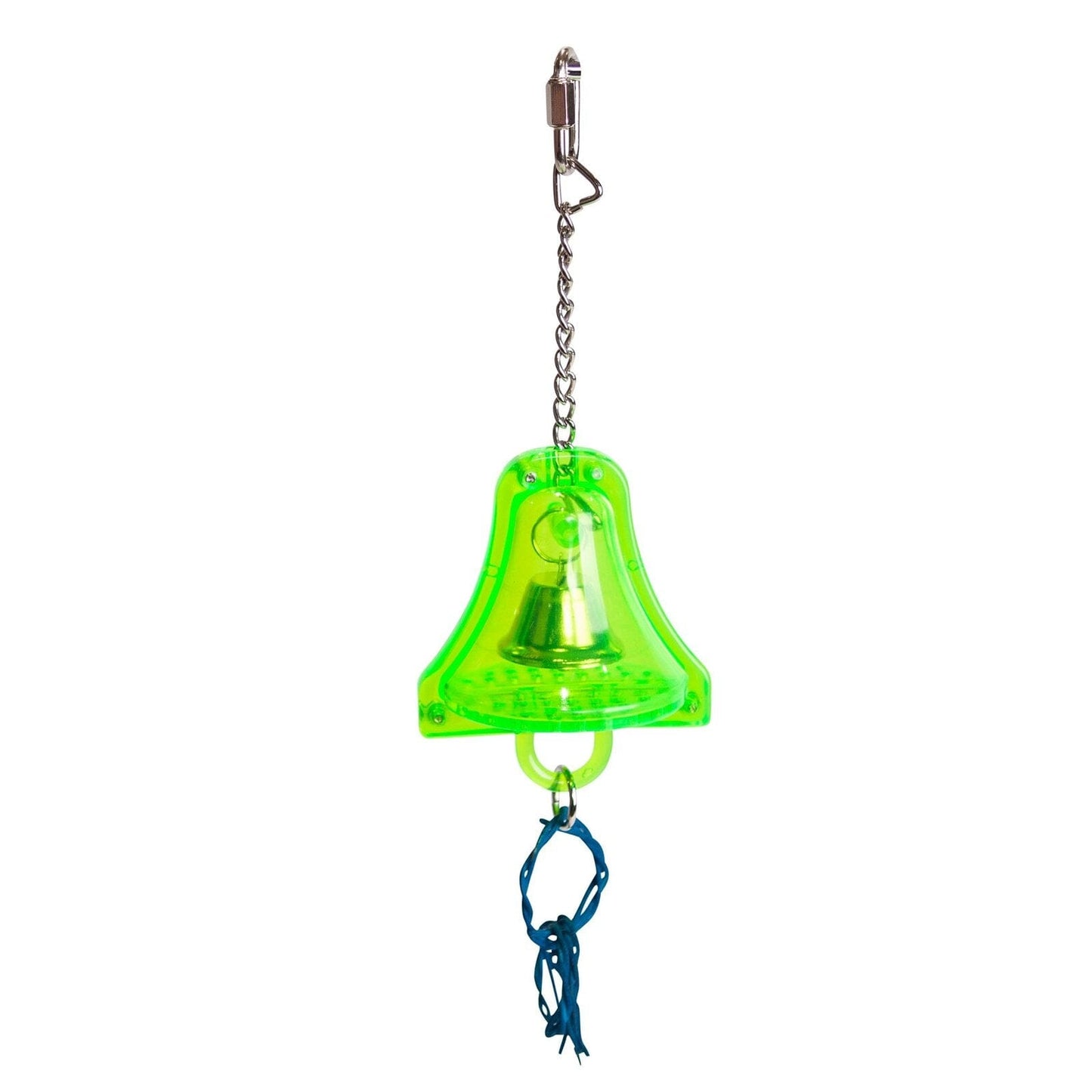 Kazoo Acrylic Bell with Wicker Rings from Kazoo Pet Co